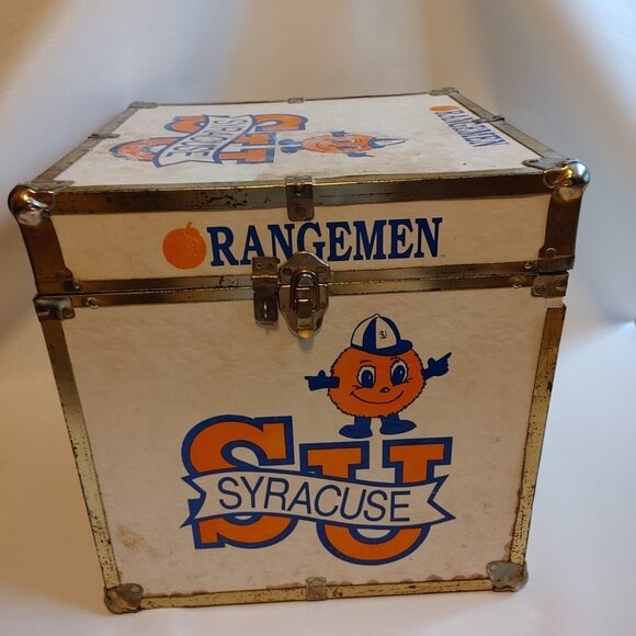 STURDY SYRACUSE University Orangemen Storage Cube BRIGHT LOGO - Picture 3 of 9